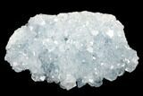 Sparkly Celestine (Celestite) Crystal Cluster - Madagascar #184400-1